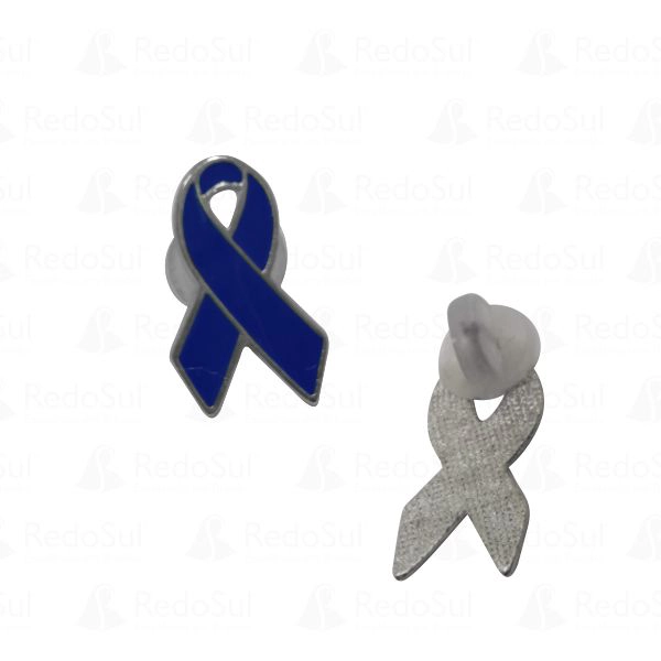 RD 874024-Boton personalizado novembro azul Laço RD 874024-Boton personalizado novembro azul Laço